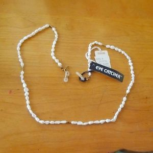 Nordstrom Eye Catcher with Freshwater Pearls - New with tags